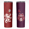 Custom British Lions Brumbies Skinny Tumbler Unique Style - Aussie Hoodie