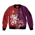 Custom British Lions Brumbies Sleeve Zip Bomber Jacket Unique Style - Aussie Hoodie