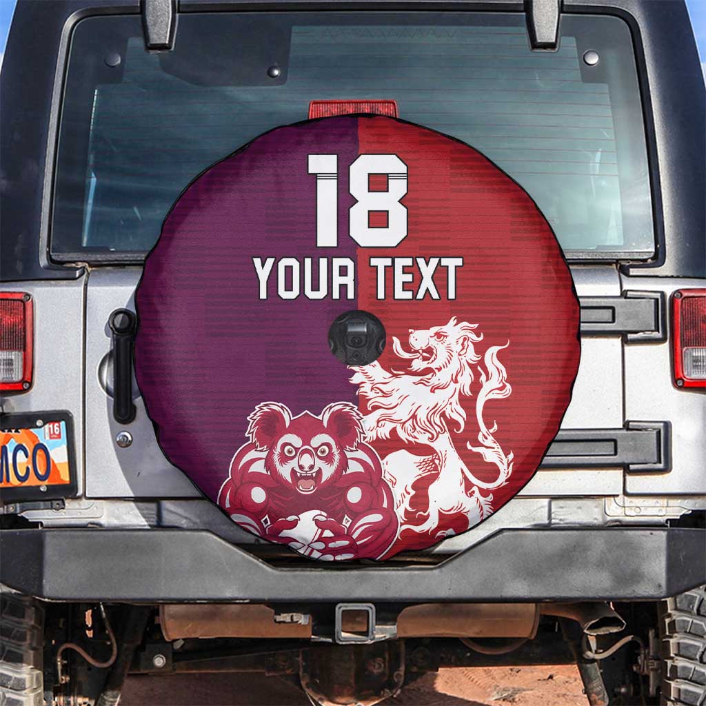 Custom British Lions Brumbies Spare Tire Cover Unique Style - Aussie Hoodie