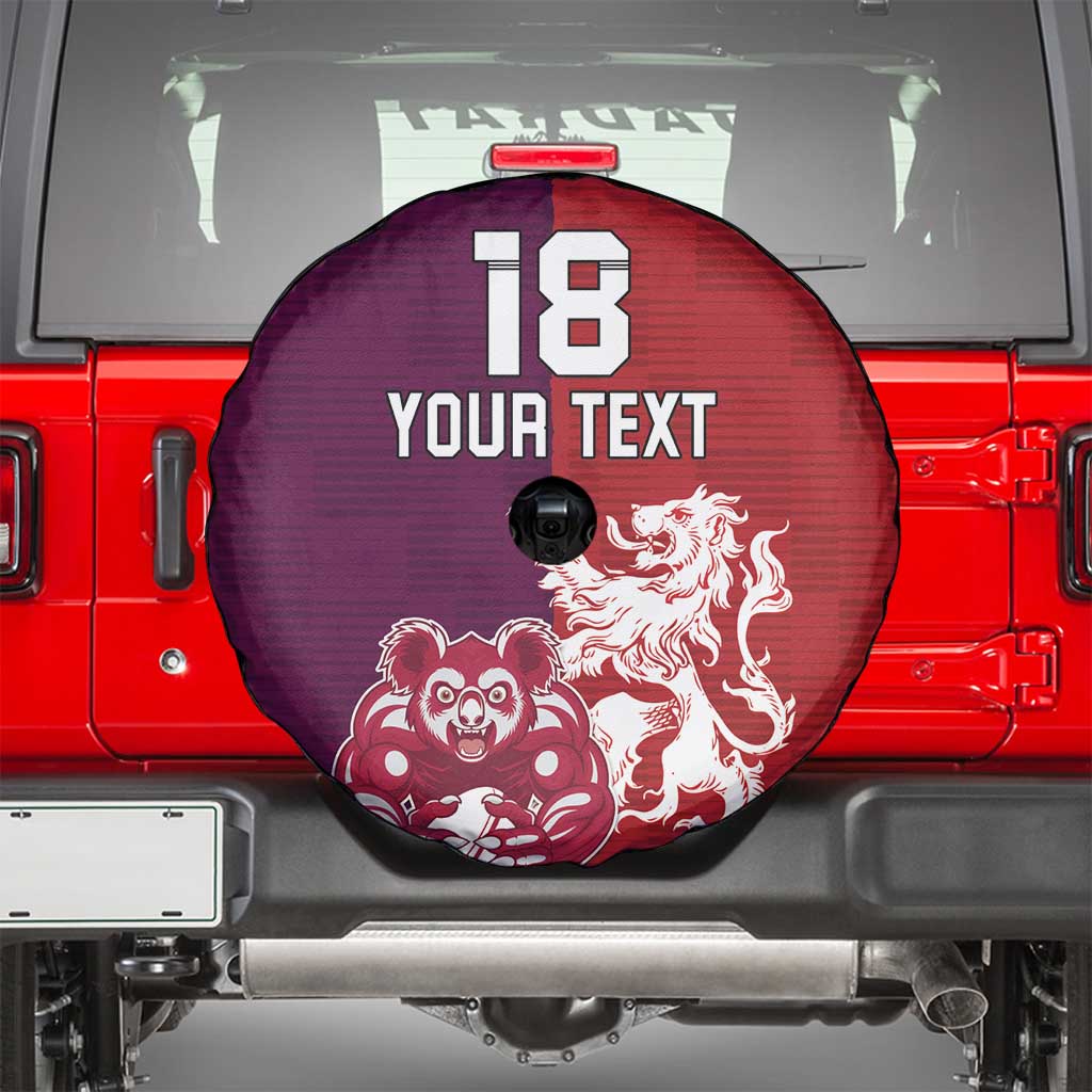 Custom British Lions Brumbies Spare Tire Cover Unique Style - Aussie Hoodie