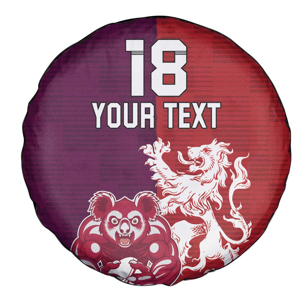Custom British Lions Brumbies Spare Tire Cover Unique Style - Aussie Hoodie