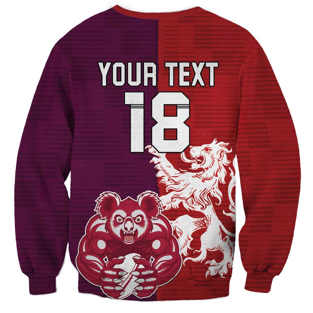 Custom British Lions Brumbies Sweatshirt Unique Style - Aussie Hoodie