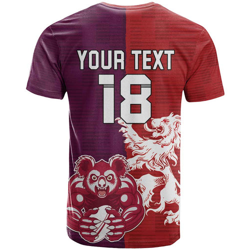 Custom British Lions Brumbies T Shirt Unique Style - Aussie Hoodie