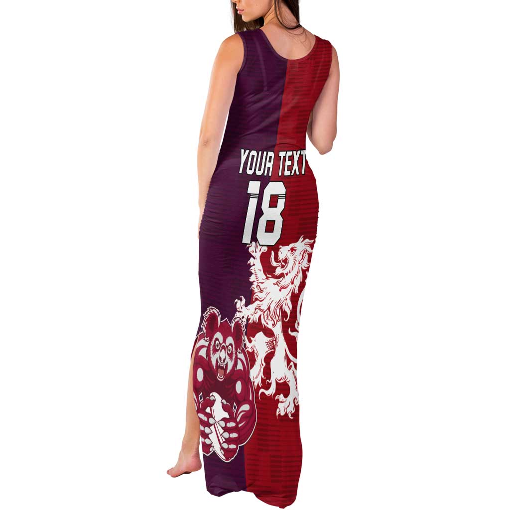 Custom British Lions Brumbies Tank Maxi Dress Unique Style - Aussie Hoodie