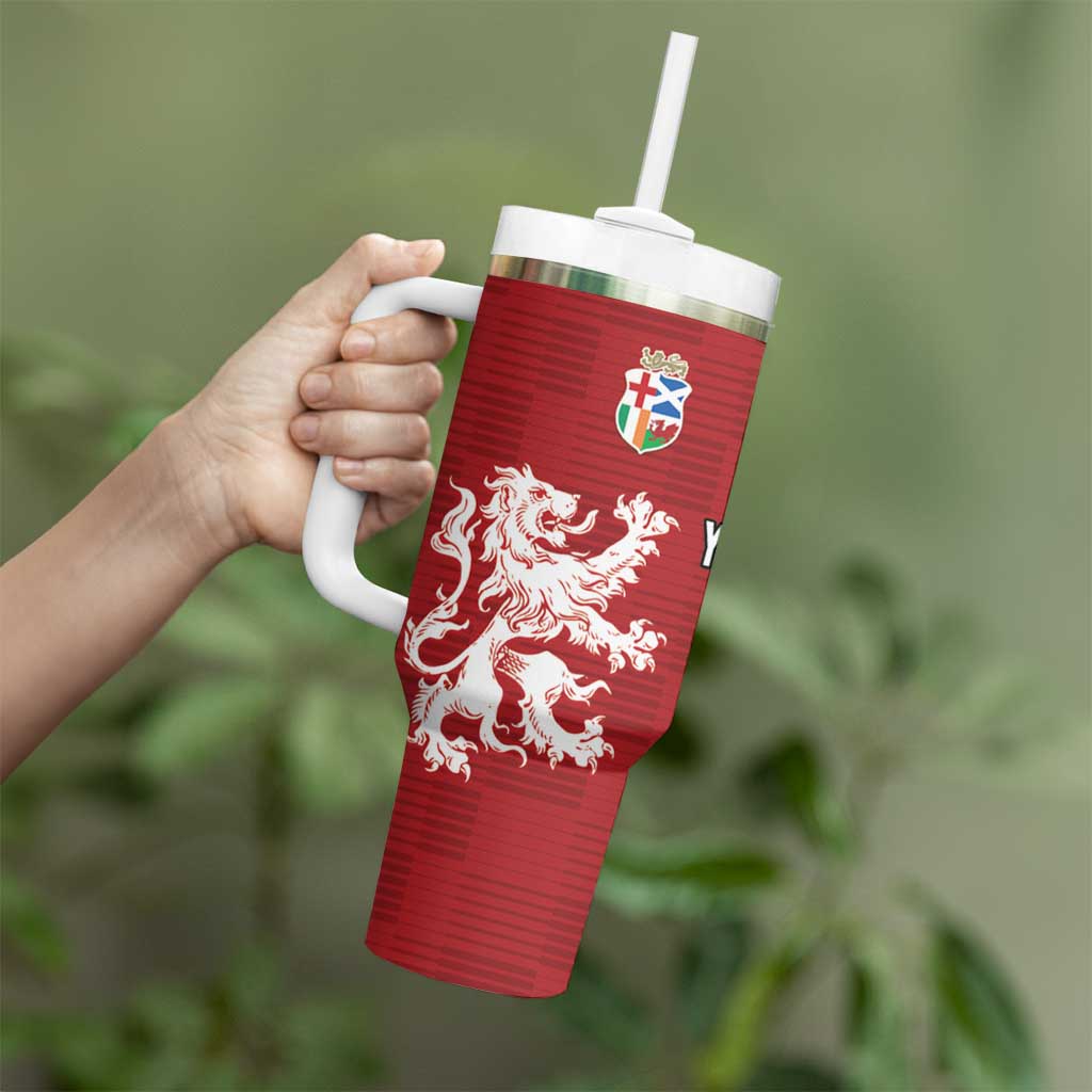 Custom British Lions Brumbies Tumbler With Handle Unique Style - Aussie Hoodie