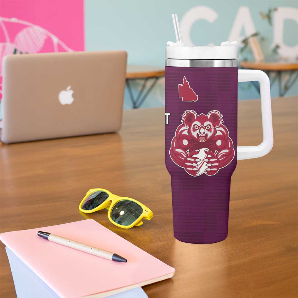 Custom British Lions Brumbies Tumbler With Handle Unique Style - Aussie Hoodie