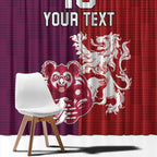 Custom British Lions Brumbies Window Curtain Unique Style - Aussie Hoodie
