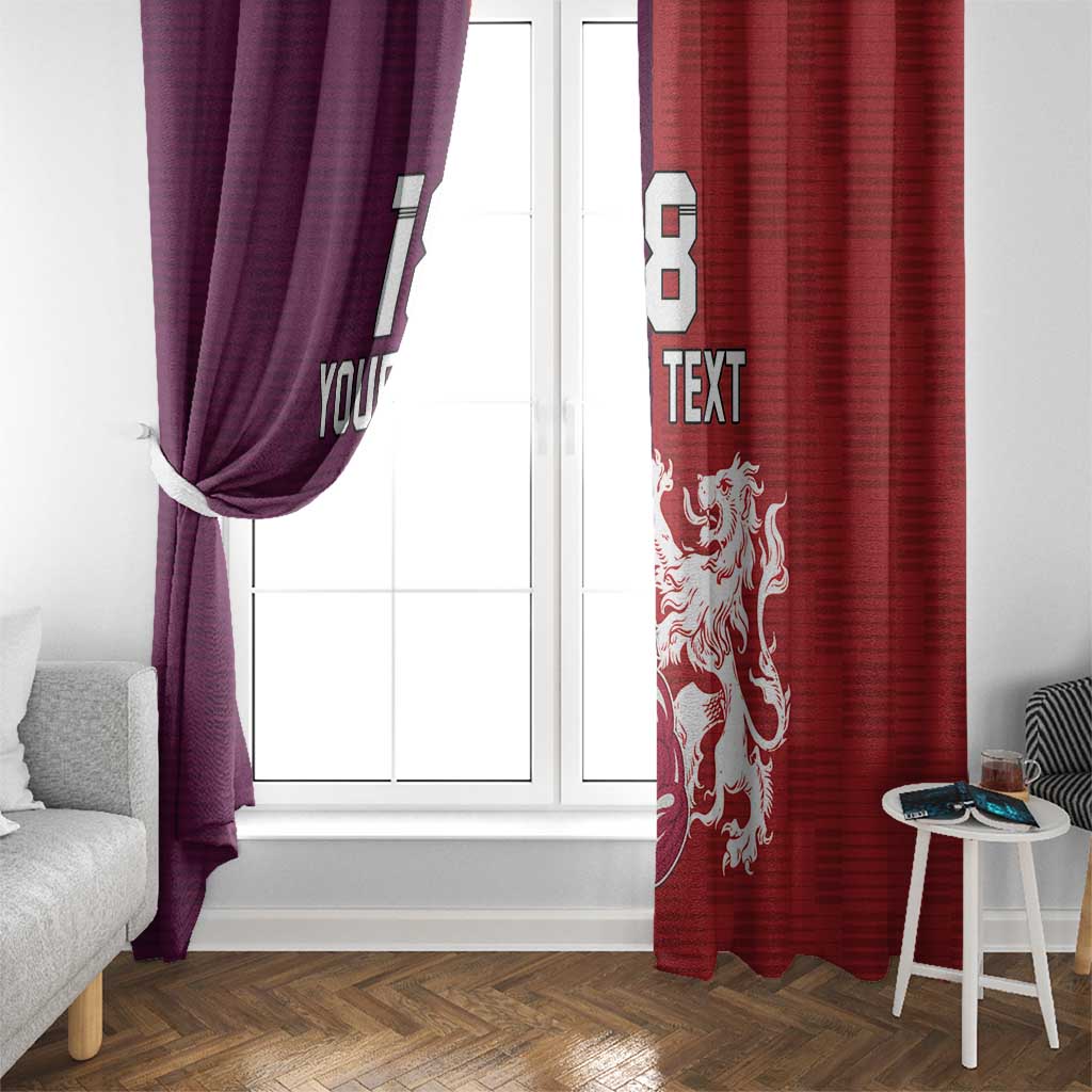 Custom British Lions Brumbies Window Curtain Unique Style - Aussie Hoodie