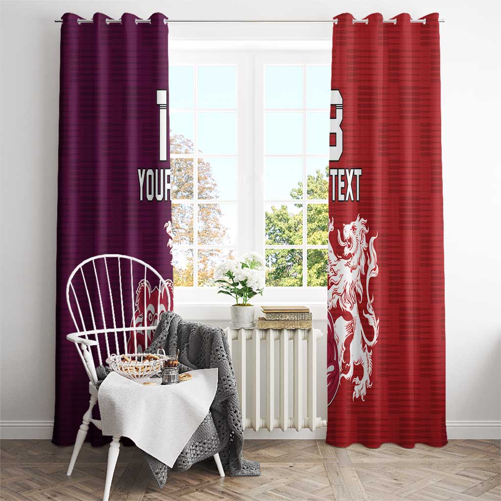 Custom British Lions Brumbies Window Curtain Unique Style - Aussie Hoodie