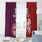 Custom British Lions Brumbies Window Curtain Unique Style - Aussie Hoodie