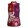 Custom British Lions Brumbies Women Sleeveless Polo Shirt Unique Style - Aussie Hoodie