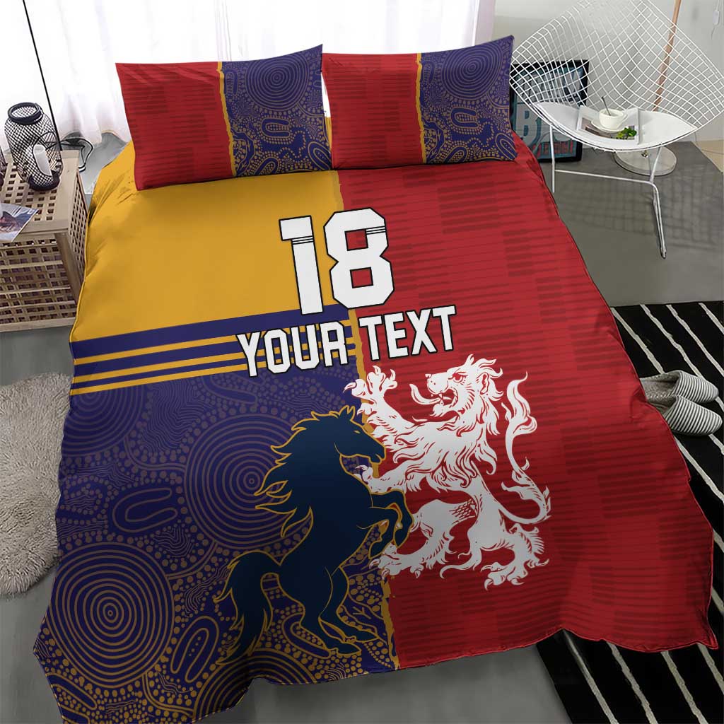 Custom British Lions Queensland Bedding Set Unique Style - Aussie Hoodie