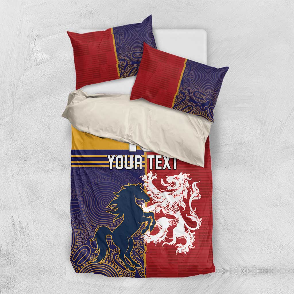 Custom British Lions Queensland Bedding Set Unique Style - Aussie Hoodie