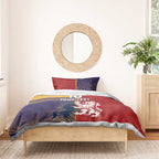 Custom British Lions Queensland Bedding Set Unique Style - Aussie Hoodie