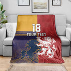 Custom British Lions Queensland Blanket Unique Style - Aussie Hoodie
