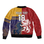 Custom British Lions Queensland Bomber Jacket Unique Style - Aussie Hoodie