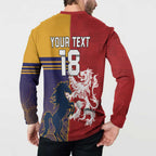 Custom British Lions Queensland Button Sweatshirt Unique Style - Aussie Hoodie