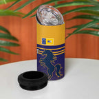 Custom British Lions Queensland 4 in 1 Can Cooler Tumbler Unique Style - Aussie Hoodie