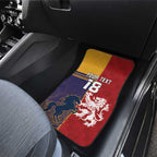 Custom British Lions Queensland Car Mats Unique Style - Aussie Hoodie