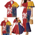 Custom British Lions Queensland Family Matching Mermaid Dress and Hawaiian Shirt Unique Style - Aussie Hoodie