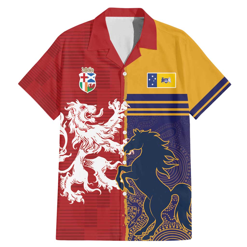 Custom British Lions Queensland Family Matching Mermaid Dress and Hawaiian Shirt Unique Style - Aussie Hoodie
