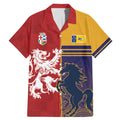 Custom British Lions Queensland Family Matching Mermaid Dress and Hawaiian Shirt Unique Style - Aussie Hoodie