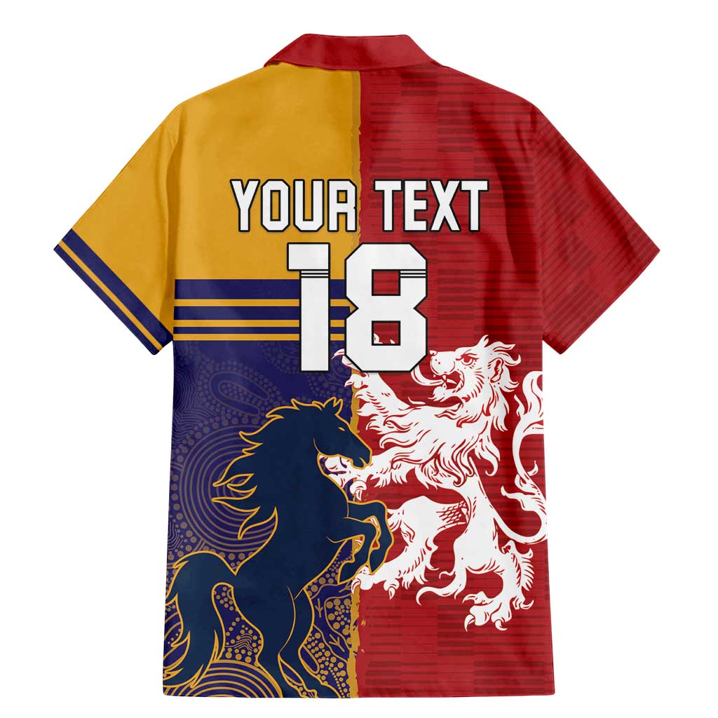 Custom British Lions Queensland Family Matching Mermaid Dress and Hawaiian Shirt Unique Style - Aussie Hoodie