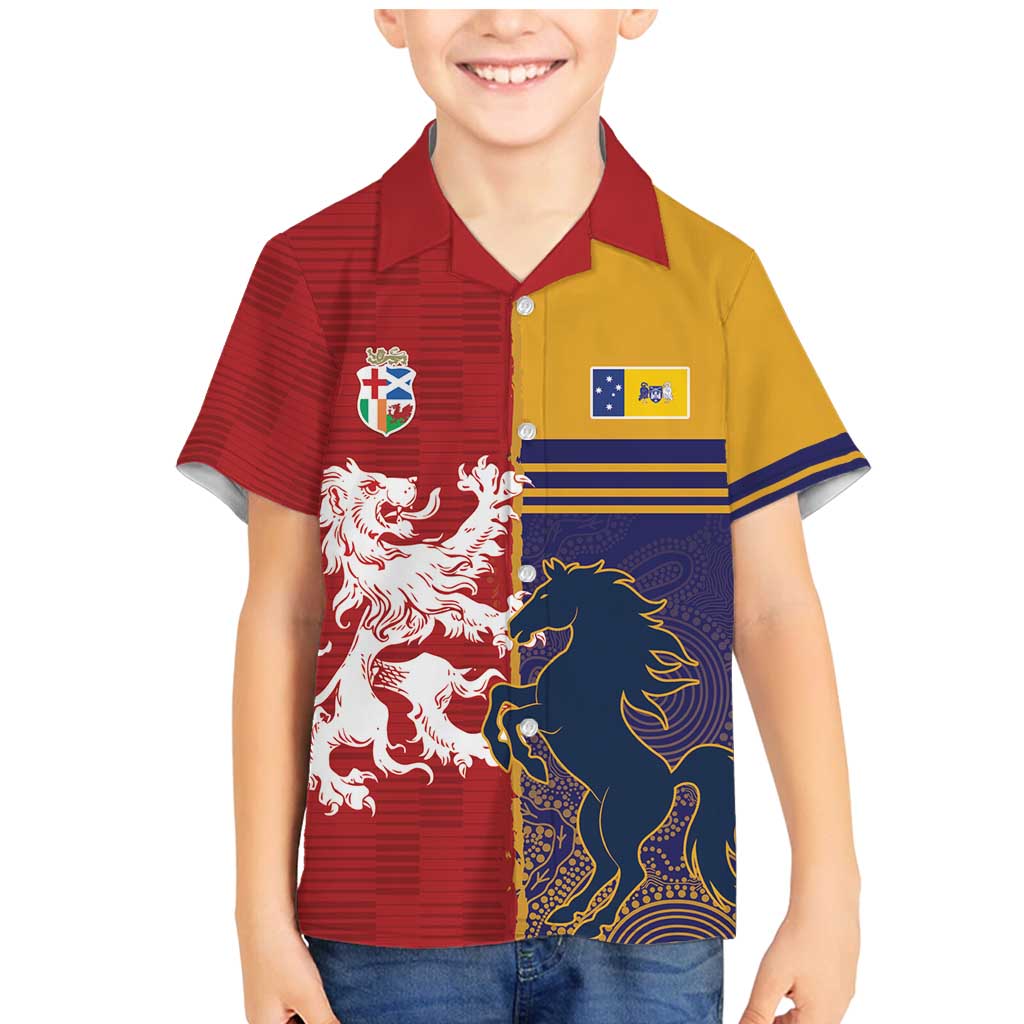Custom British Lions Queensland Family Matching Mermaid Dress and Hawaiian Shirt Unique Style - Aussie Hoodie