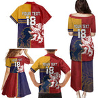 Custom British Lions Queensland Family Matching Puletasi and Hawaiian Shirt Unique Style - Aussie Hoodie