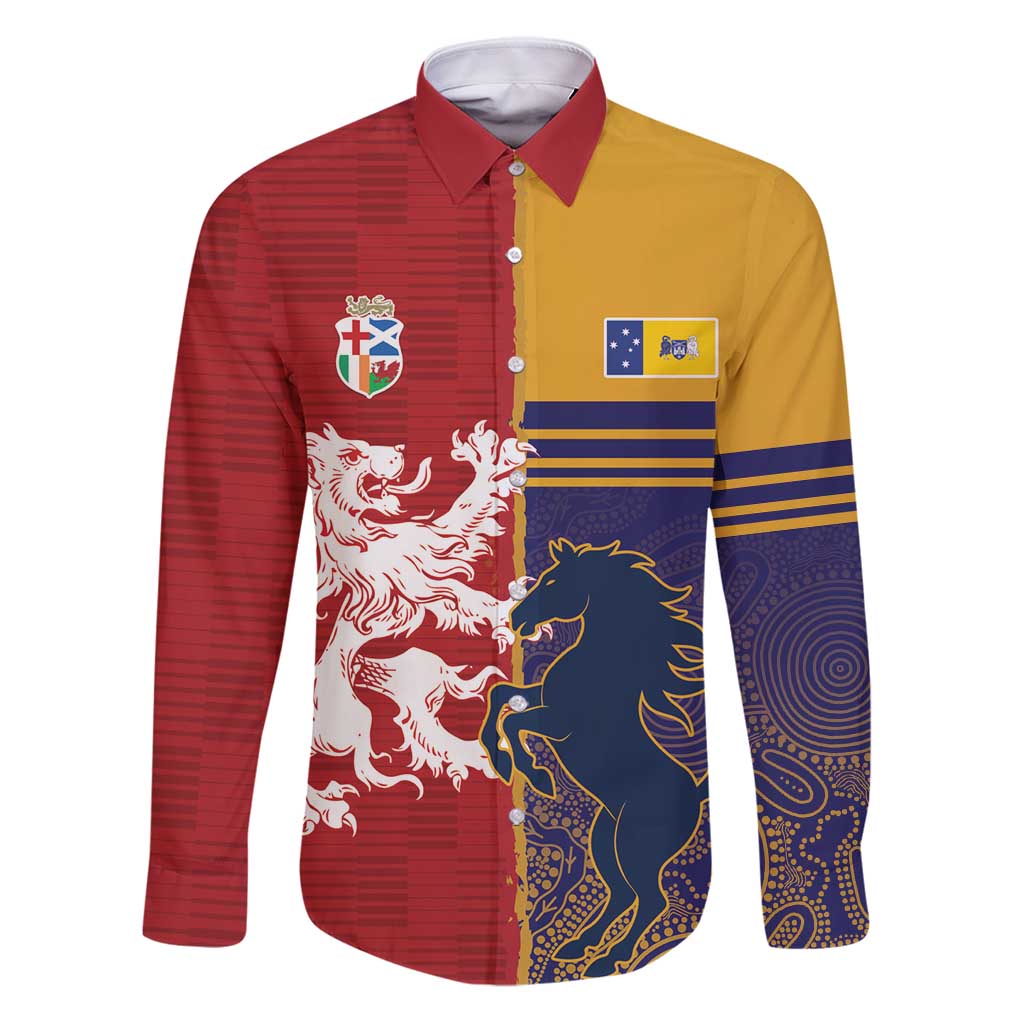 Custom British Lions Queensland Family Matching Puletasi and Hawaiian Shirt Unique Style - Aussie Hoodie