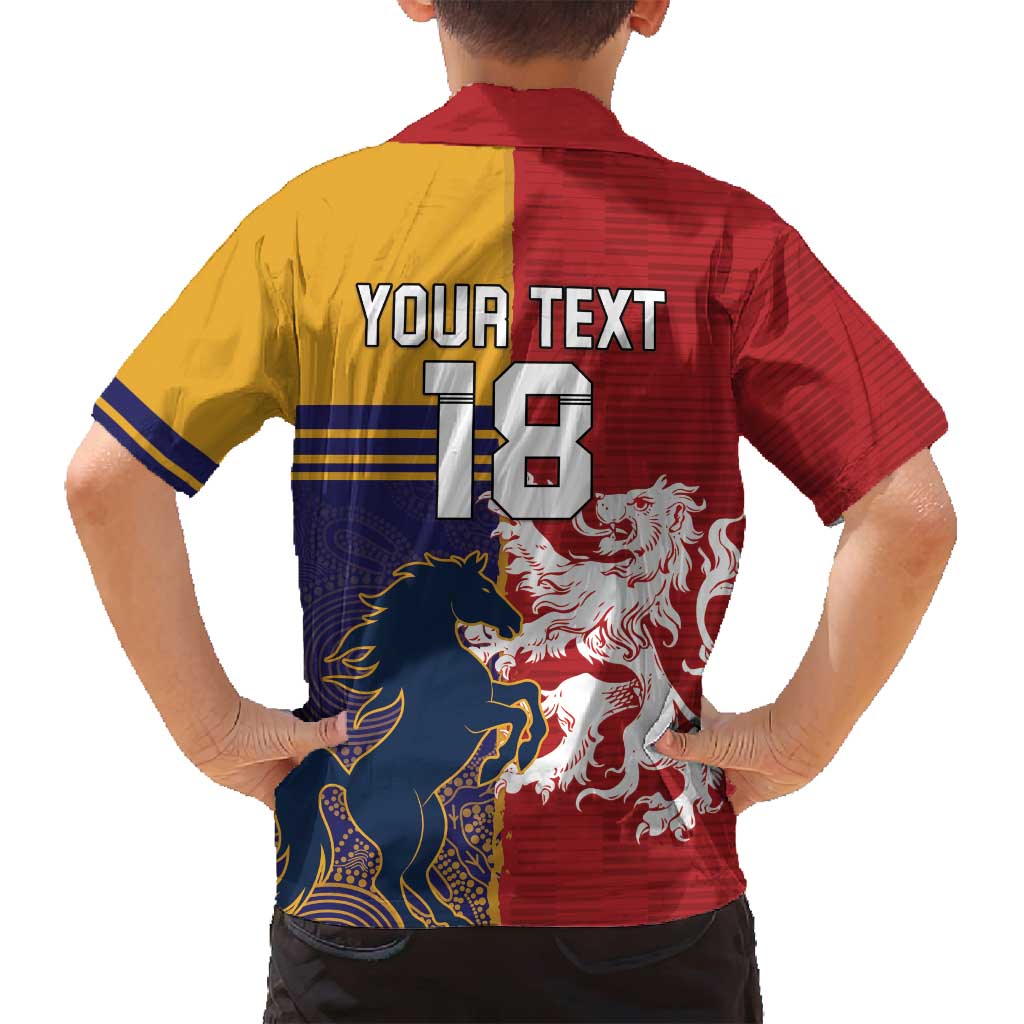 Custom British Lions Queensland Family Matching Summer Maxi Dress and Hawaiian Shirt Unique Style - Aussie Hoodie