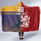 Custom British Lions Queensland Hooded Blanket Unique Style - Aussie Hoodie