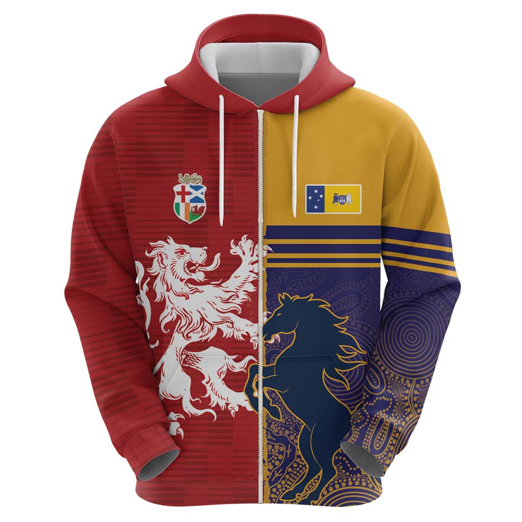 Custom British Lions Queensland Hoodie Unique Style - Aussie Hoodie