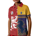 Custom British Lions Queensland Kid Polo Shirt Unique Style - Aussie Hoodie