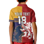 Custom British Lions Queensland Kid Polo Shirt Unique Style - Aussie Hoodie