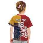 Custom British Lions Queensland Kid T Shirt Unique Style - Aussie Hoodie
