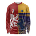 Custom British Lions Queensland Long Sleeve Shirt Unique Style - Aussie Hoodie