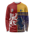 Custom British Lions Queensland Long Sleeve Shirt Unique Style - Aussie Hoodie