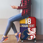 Custom British Lions Queensland Luggage Cover Unique Style - Aussie Hoodie