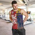 Custom British Lions Queensland Men Tank Top Unique Style - Aussie Hoodie