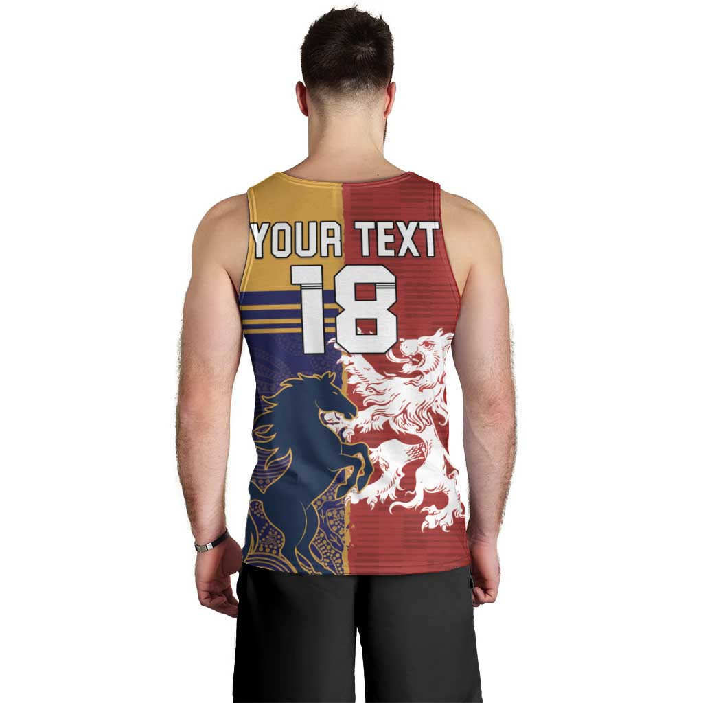 Custom British Lions Queensland Men Tank Top Unique Style - Aussie Hoodie