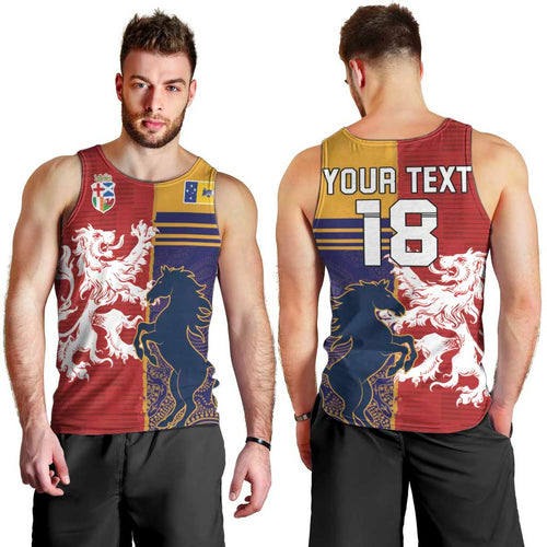 Custom British Lions Queensland Men Tank Top Unique Style - Aussie Hoodie