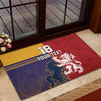 Custom British Lions Queensland Rubber Doormat Unique Style - Aussie Hoodie