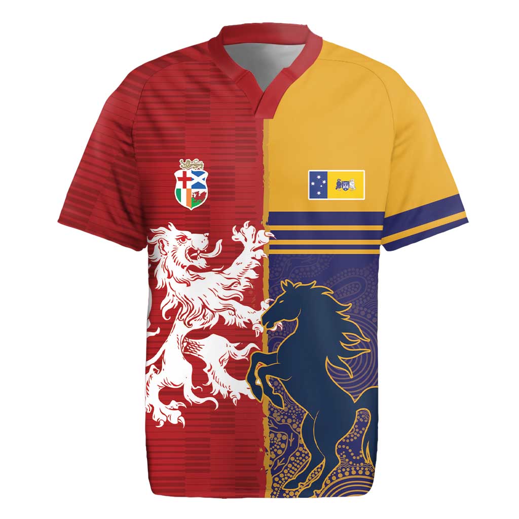 Custom British Lions Queensland Rugby Jersey Unique Style - Aussie Hoodie