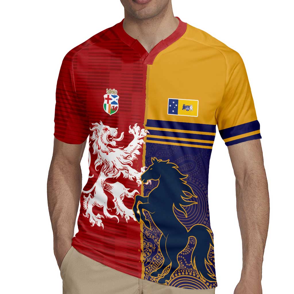 Custom British Lions Queensland Rugby Jersey Unique Style - Aussie Hoodie
