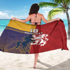 Custom British Lions Queensland Sarong Unique Style - Aussie Hoodie