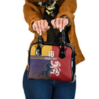 Custom British Lions Queensland Shoulder Handbag Unique Style - Aussie Hoodie