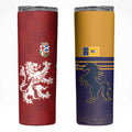 Custom British Lions Queensland Skinny Tumbler Unique Style - Aussie Hoodie