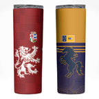Custom British Lions Queensland Skinny Tumbler Unique Style - Aussie Hoodie