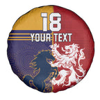 Custom British Lions Queensland Spare Tire Cover Unique Style - Aussie Hoodie